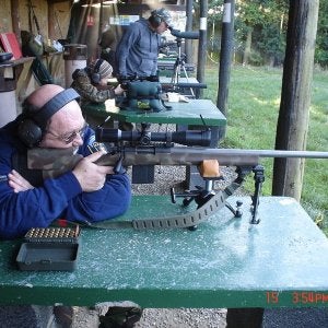 Custom Remington action .308 1000m rifle.